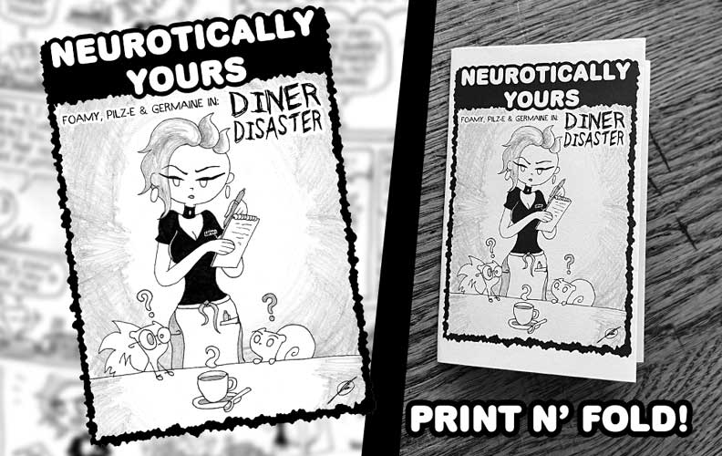 Printable Foamy Comic at Itch.io!